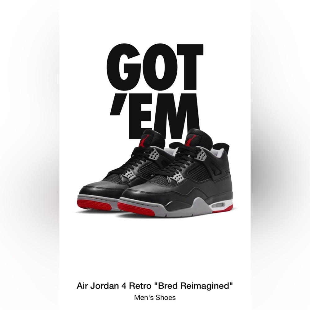 Jordan 4 bred reimagined